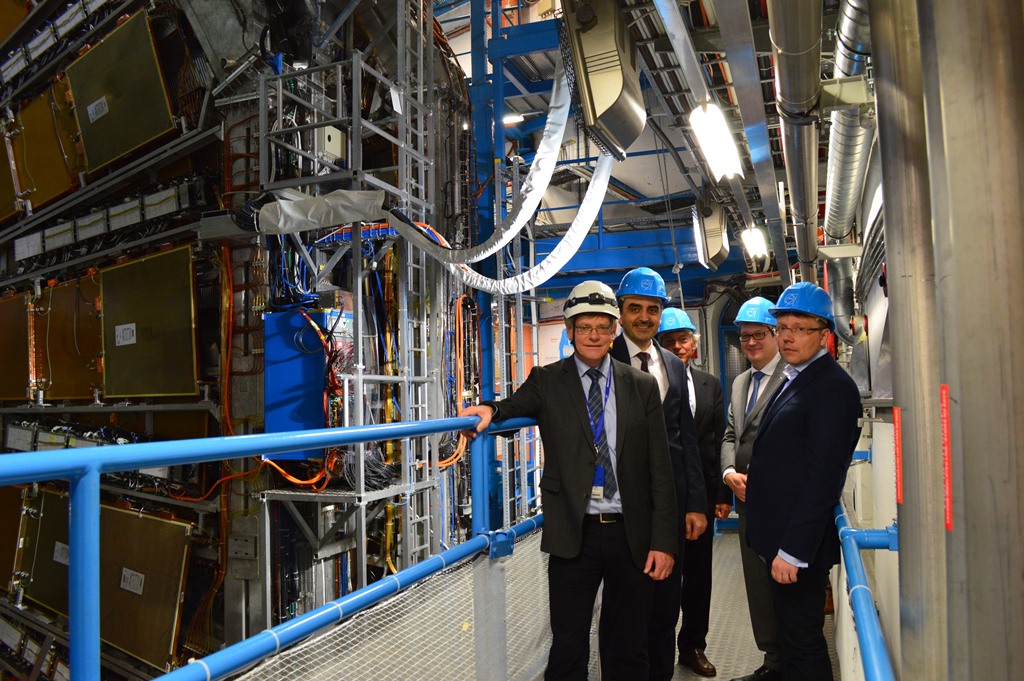 Делегация ТГУ в CERN