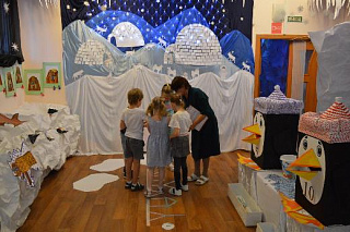 В детском саду ТГУ открыт интерактивный «музей» Арктики и Антарктики