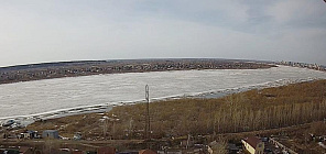 Ледоход на реке Томь можно смотреть онлайн на сайте ТГУ