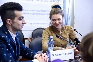  В ТГУ состоялась творческая встреча с российским кинорежиссером Таисией Игуменцевой 